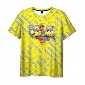 T-shirt Subway Surfers yellow emblem Idolstore - Merchandise and Collectibles Merchandise, Toys and Collectibles 2