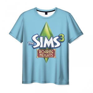 T-shirt The Sims game blue print Idolstore - Merchandise and Collectibles Merchandise, Toys and Collectibles 2