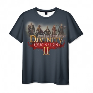 T-shirt Divinity Original Sin Deity gray Idolstore - Merchandise and Collectibles Merchandise, Toys and Collectibles 2