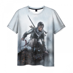 Collectibles T-Shirt Tomb Raider White Hero