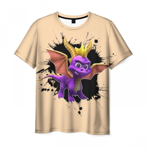 T-shirt cream Spyro hero print Idolstore - Merchandise and Collectibles Merchandise, Toys and Collectibles 2