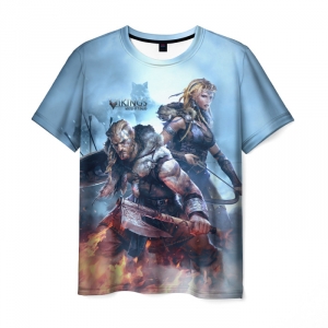 T-shirt characters scene Vikings game Idolstore - Merchandise and Collectibles Merchandise, Toys and Collectibles 2