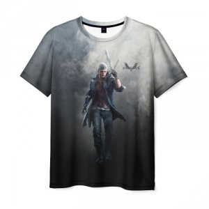 Merchandise T-Shirt Print Design Devil May Cry Hero