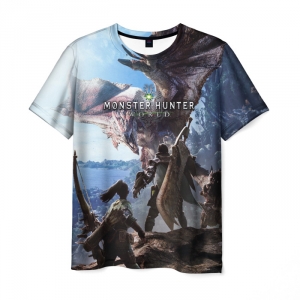 T-shirt Monster Hunter Worldscene print Idolstore - Merchandise and Collectibles Merchandise, Toys and Collectibles 2