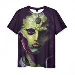 Merchandise T-Shirt Mass Effect Face Print Design