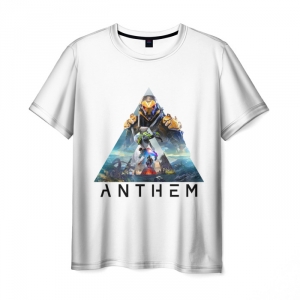 Collectibles T-Shirt Picture White Anthem Print