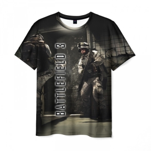 Collectibles T-Shirt Battlefield Scene Print Design