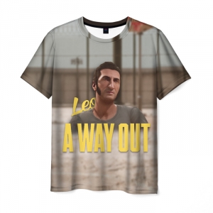 Buy t-shirt a way out leo hero print - product collection