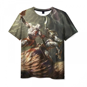 Merchandise T-Shirt Gof Of War Game Episode Merchandise