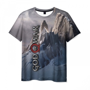 Merchandise T-Shirt God Of War Text Print Design
