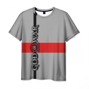 Merchandise T-Shirt God Of War Animals Gray Print