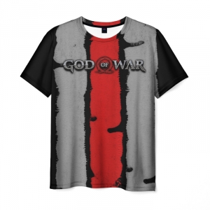 Merchandise T-Shirt Print God Of War Merchandise Black