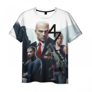 Merchandise T-Shirt Agent 47 Hitman Hitman White