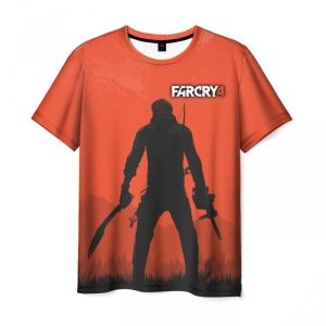 Merchandise T-Shirt Far Cry Coral Print Design