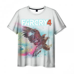 Merchandise T-Shirt Far Cry Eagle Print White