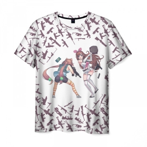 Collectibles Weapon Girls T-Shirt Game Merch Guns