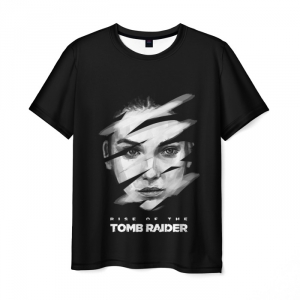 Collectibles T-Shirt Rise Of The Tomb Raider Black Print
