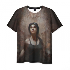 Collectibles T-Shirt Tomb Raider Fan Art Girl