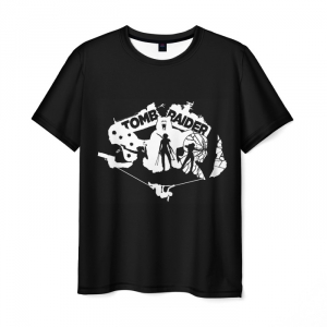Collectibles T-Shirt Tomb Raider Adventure Print