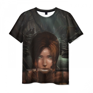 Collectibles T-Shirt Lara Croft Game Print Art