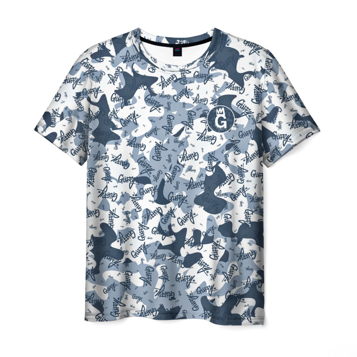 Men's T-shirt Blue Pattern Untitled Goose Game - Idolstore - Merchandise  And Collectibles