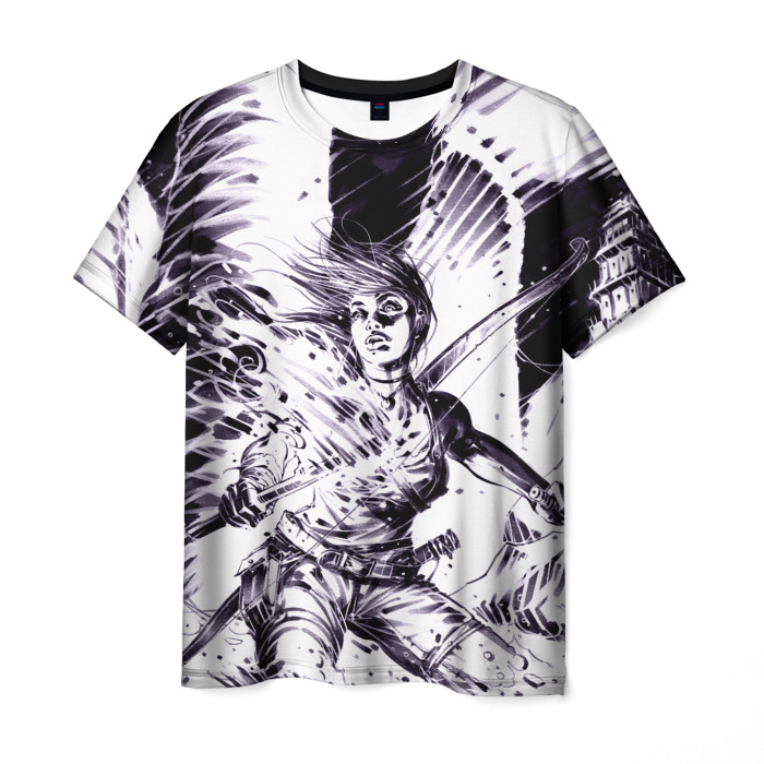 Collectibles Men'S T-Shirt Lara Croft 2018 Comics Tomb Raider