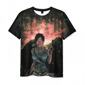 Collectibles Men'S T-Shirt Lara Croft Tee Tomb Raider