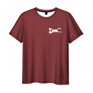 Merchandise Men'S T-Shirt Devil May Cry Dark Red