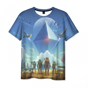 Men’s t-shirt No man’s sky Game Apparel Idolstore - Merchandise and Collectibles Merchandise, Toys and Collectibles 2