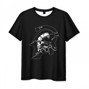 Men’s t-shirt Death Stranding Black Idolstore - Merchandise and Collectibles Merchandise, Toys and Collectibles 2