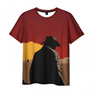 Merchandise Men'S T-Shirt Red Dead Redemption 2 Gaming Art Cover