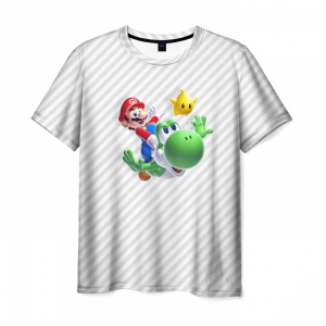 Merchandise Men'S T-Shirt Mario Game Art Nintendo Characters