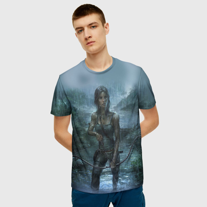 Merchandise T-Shirt Hero Print Lara Croft Tomb Raider