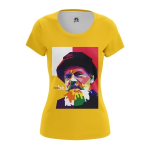 Women’s t-shirt Leo Tolstoy Art WPAP print Top Idolstore - Merchandise and Collectibles Merchandise, Toys and Collectibles