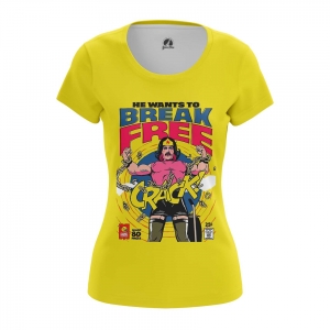Women’s Long Sleeve Break Free Freddie Mercury Idolstore - Merchandise and Collectibles Merchandise, Toys and Collectibles