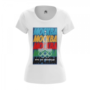 Women’s Long Sleeve Moscow 1980 Olympic games Clothing Idolstore - Merchandise and Collectibles Merchandise, Toys and Collectibles