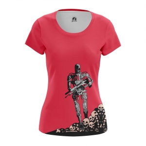 Women’s Long Sleeve T-600 Terminator Idolstore - Merchandise and Collectibles Merchandise, Toys and Collectibles
