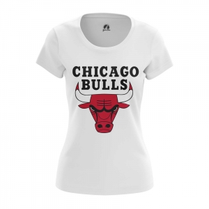 Women’s t-shirt Chicago Bulls Logo Basketball Top Idolstore - Merchandise and Collectibles Merchandise, Toys and Collectibles
