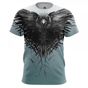 Men’s t-shirt Third Eye Crow Game of Thrones Top Idolstore - Merchandise and Collectibles Merchandise, Toys and Collectibles