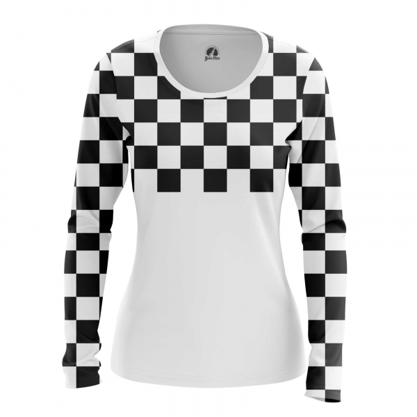 checkered undershirt