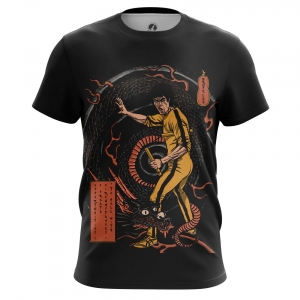 Men’s long sleeve Game of Death Bruce Lee yellow Idolstore - Merchandise and Collectibles Merchandise, Toys and Collectibles