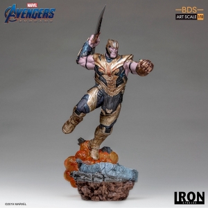 Merch Thanos Collectible Statue 1/10 Avengers 4 By Iron Studios Premium Figure