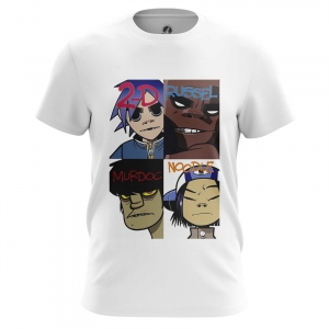 Men’s long sleeve Gorillaz band Characters print Idolstore - Merchandise and Collectibles Merchandise, Toys and Collectibles