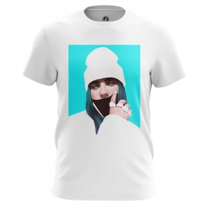 Men’s long sleeve Billie Eilish white Beanie Hat Idolstore - Merchandise and Collectibles Merchandise, Toys and Collectibles