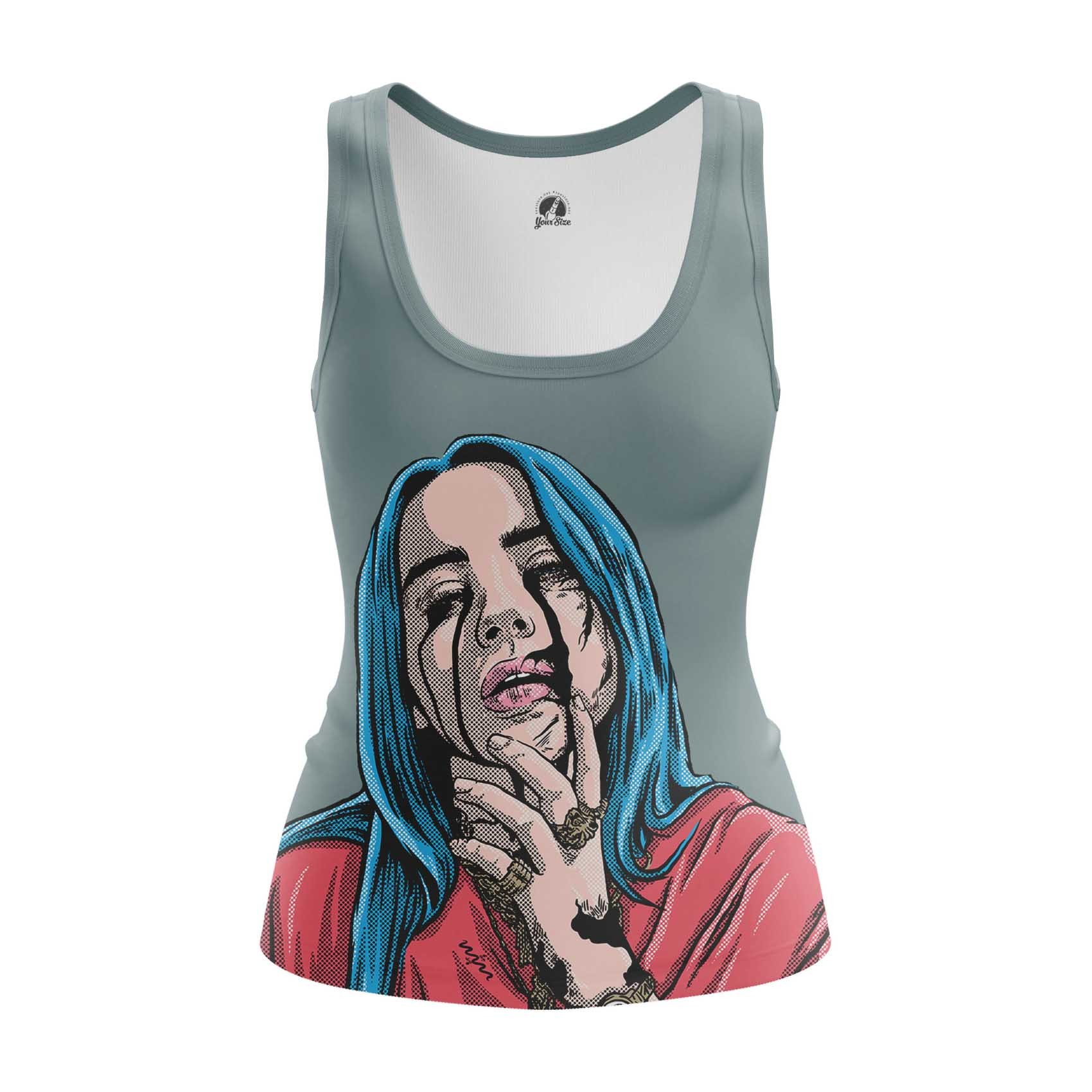 Women's Vest Billie Eilish Jersey Top Tank - IdolStore