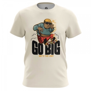 Men’s long sleeve Hip Hop Biggie Smalls Go big Idolstore - Merchandise and Collectibles Merchandise, Toys and Collectibles