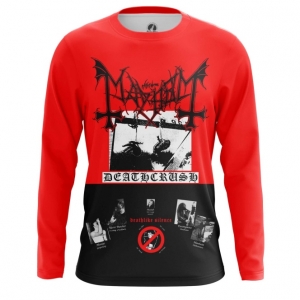 Merchandise Men'S Long Sleeve Mayhem Norwegian Black Metal