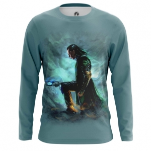 Men’s long sleeve Loki Chitauri Scepter Print Idolstore - Merchandise and Collectibles Merchandise, Toys and Collectibles 2