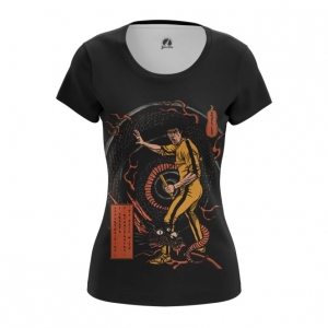 Merchandise Women'S T-Shirt Game Of Death Bruce Lee Yellow Top