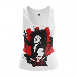 Women’s vest Nikki Sixx Print Motley Crue top Tank Idolstore - Merchandise and Collectibles Merchandise, Toys and Collectibles 2